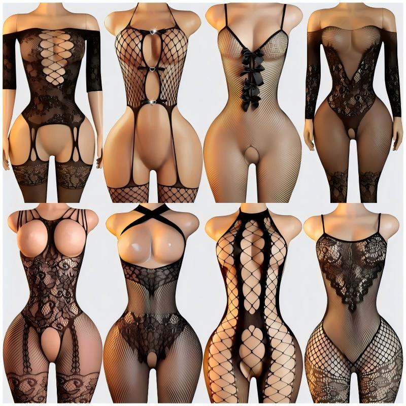 Lace Teddy Lingerie - Sexy Lingerie Set for Women Erotic