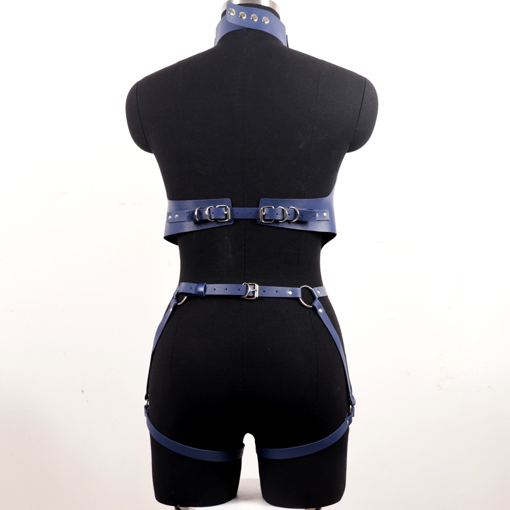 Women Leather Harness Sets Sex - Garter Belt Set recension och pris
