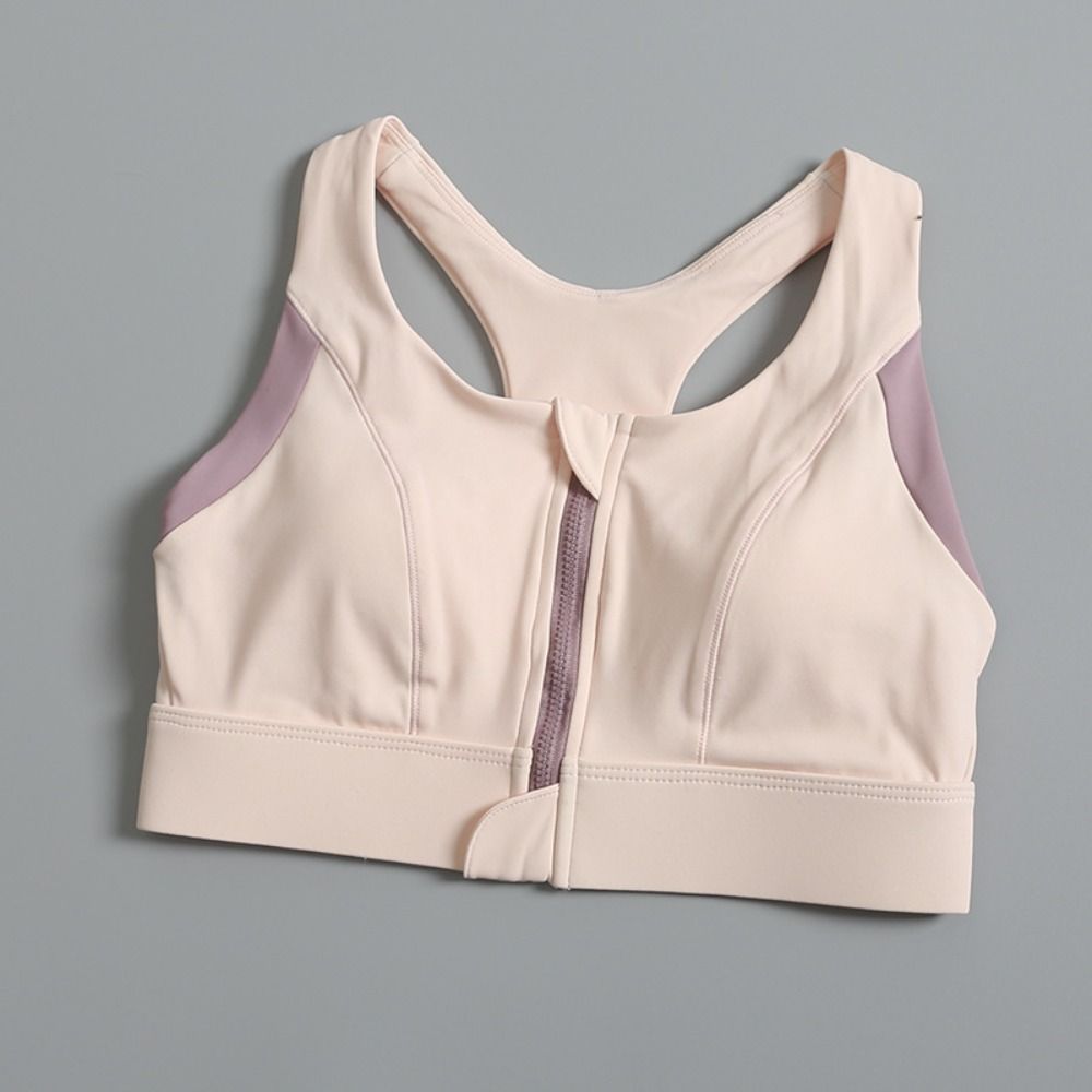 Simple Patchwork Front Zipper  - Seamless Underwear Women recension och pris