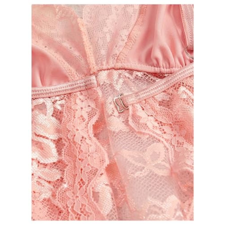 OYOANGLE Women's 2 Pcs Pajama  - Cami Top Lace recension och pris
