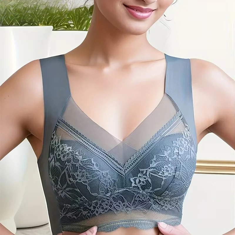 6PCS Women Wireless Push Up Br - Bralette Wireless Soft recension och pris