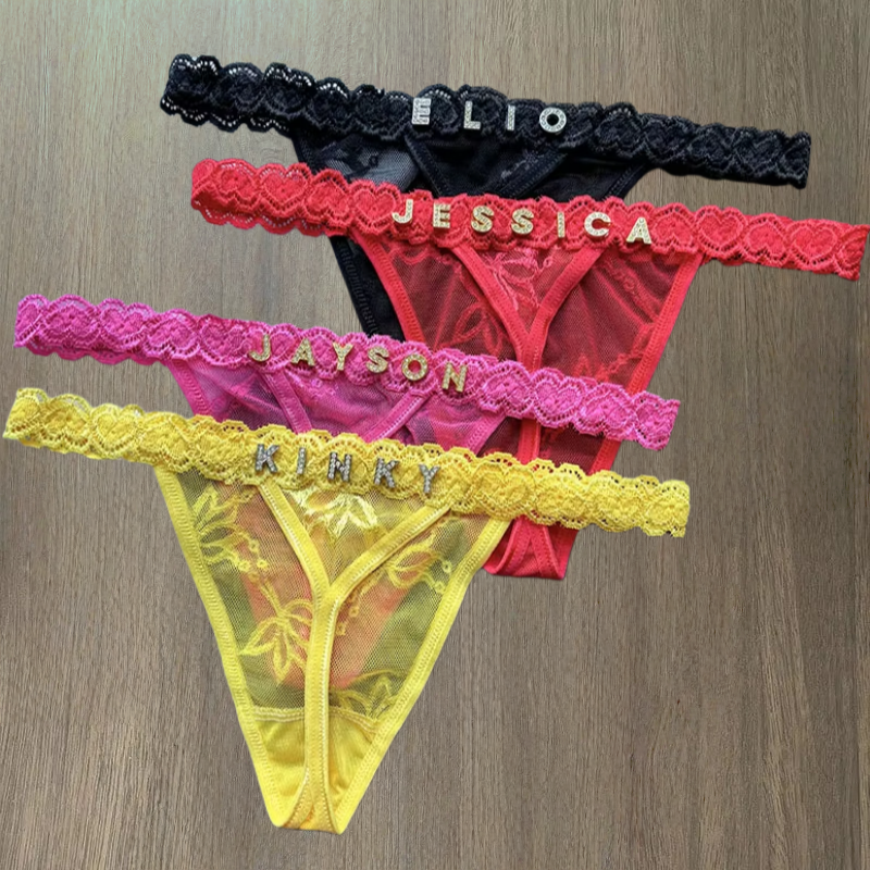 Custom Thong Panties Name Crys - Thong Bikini Women recension och pris