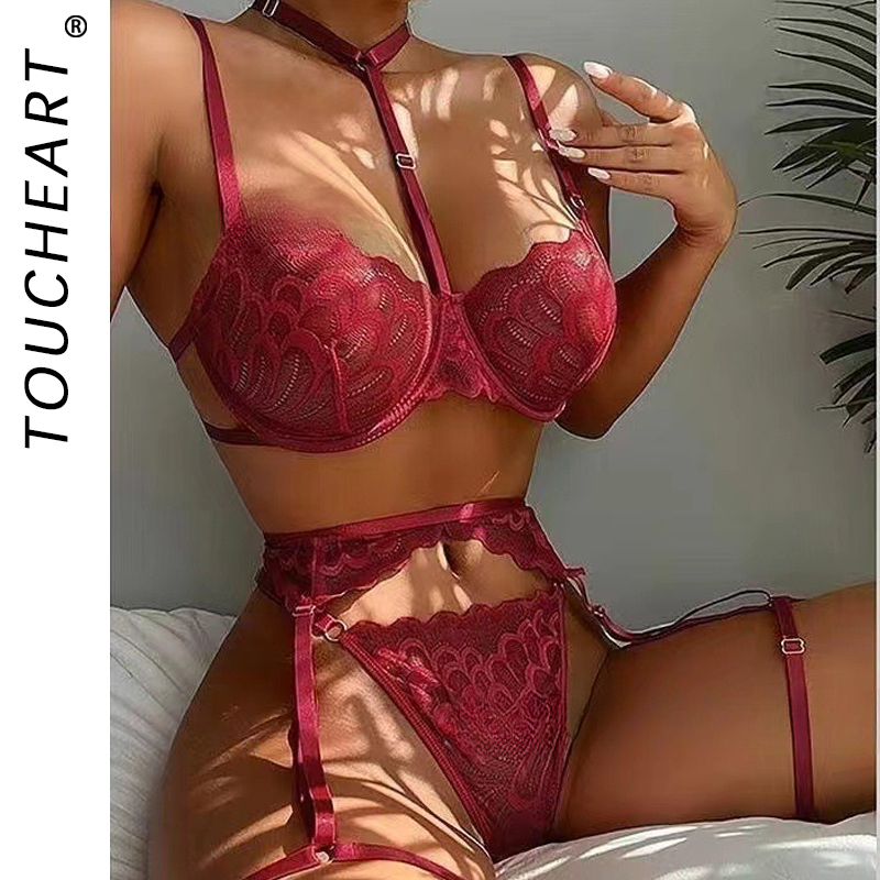 Toucheart Sexy Interesting Und - Garter Belt Set recension och pris
