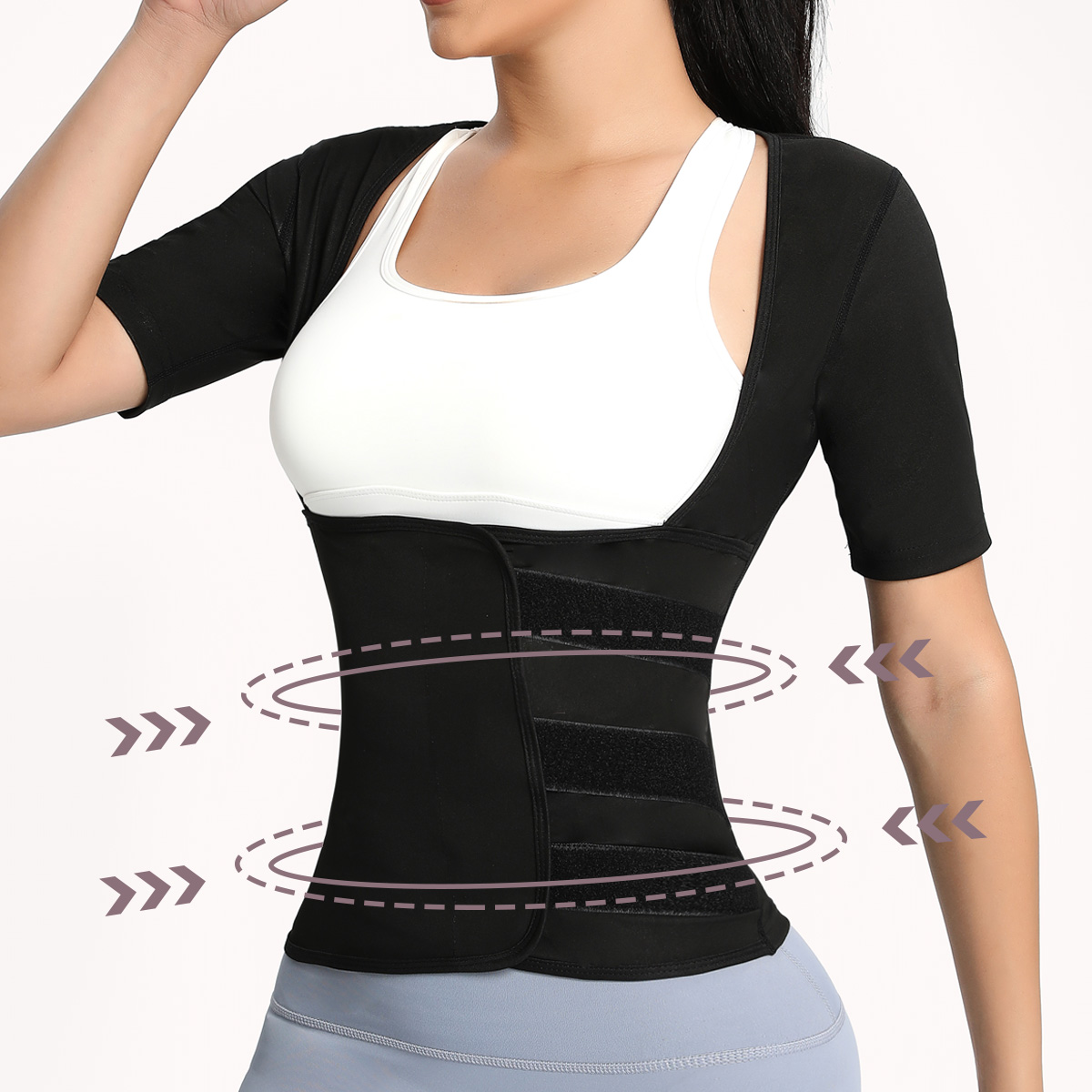 Sauna Suit for Women Sweat Bod - Shapewear Bodysuit Firm recension och pris
