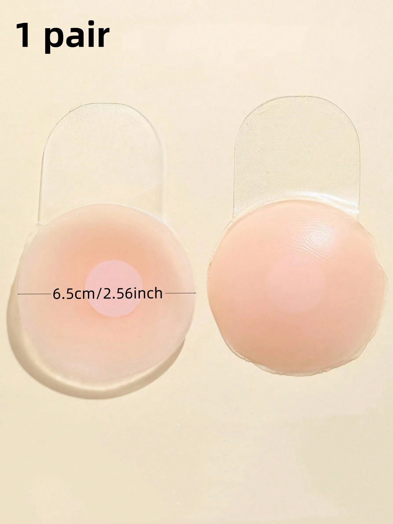 1pair Silicone Breast Lift Tap - Push Up Bra Padded recension och pris