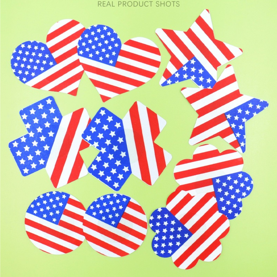 10pairs Light Reactive America - Nipple Cover Pasties recension och pris