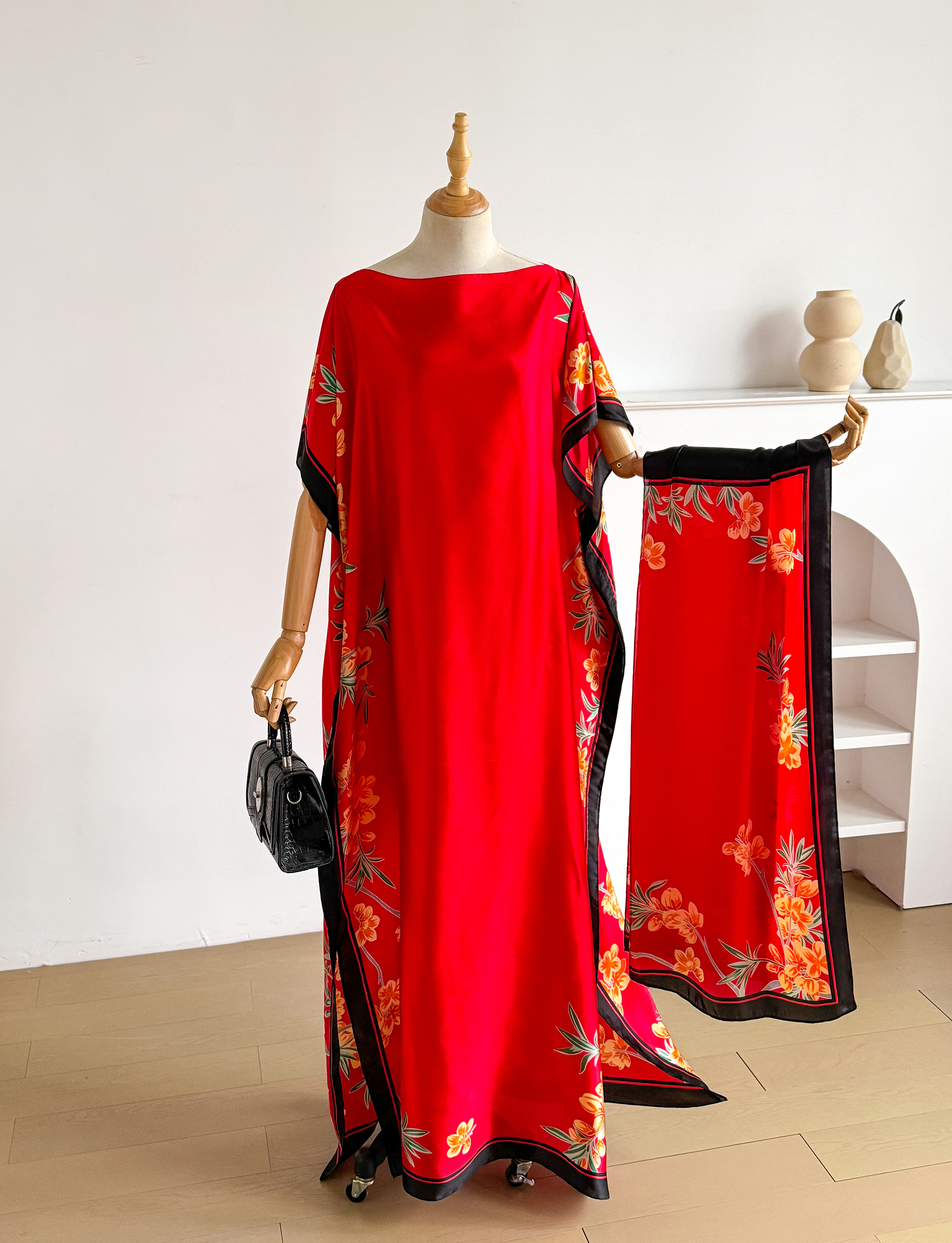 Summer Fashion Oversize Africa - Robe Silk Women recension och pris