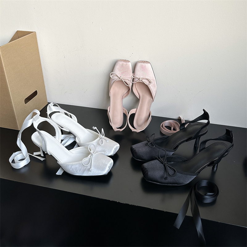 Eilyken Street Style Thin Heel - Slip Dress Satin recension och pris