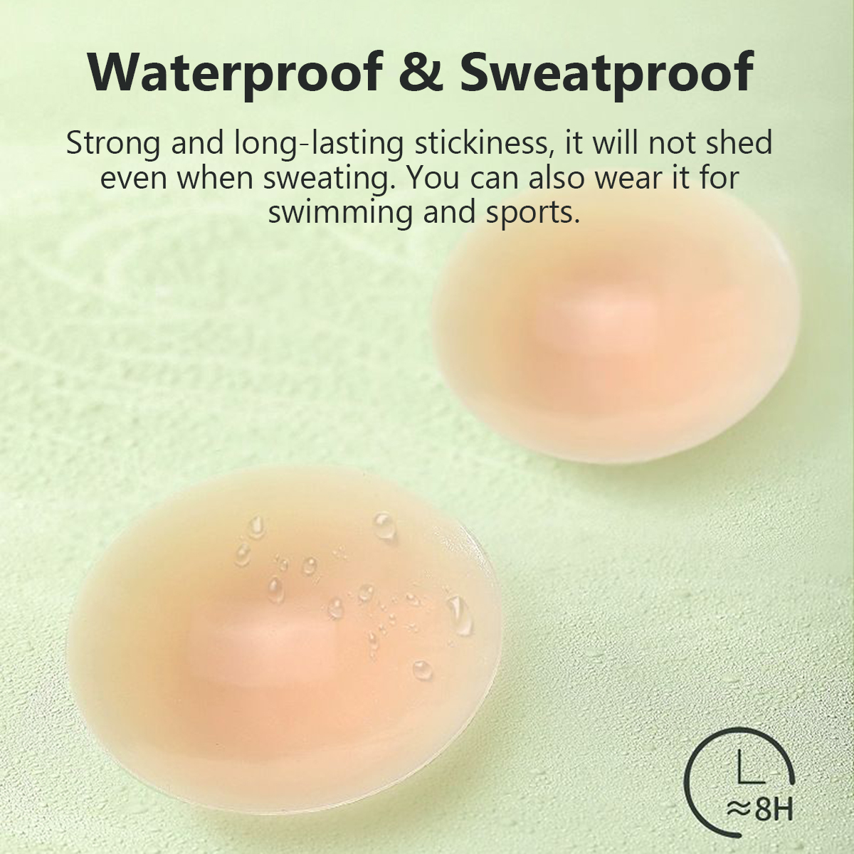 3 Pairs Washable Reusable 10cm - Nipple Cover Pasties recension och pris