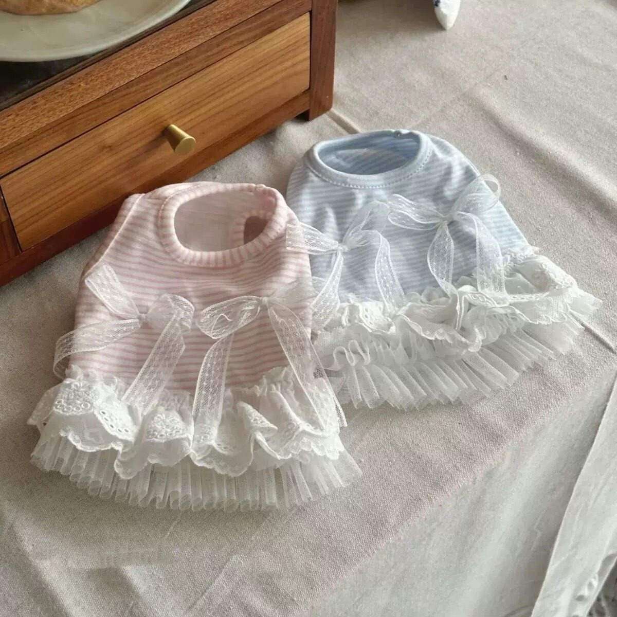 Sweet Bow Dog Clothes Lace Sma - Lace Teddy Lingerie recension och pris