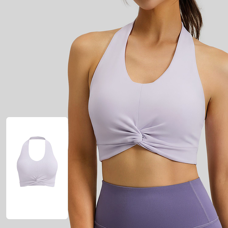 New Women Halter Neck Sports B - Push Up Bra Padded recension och pris