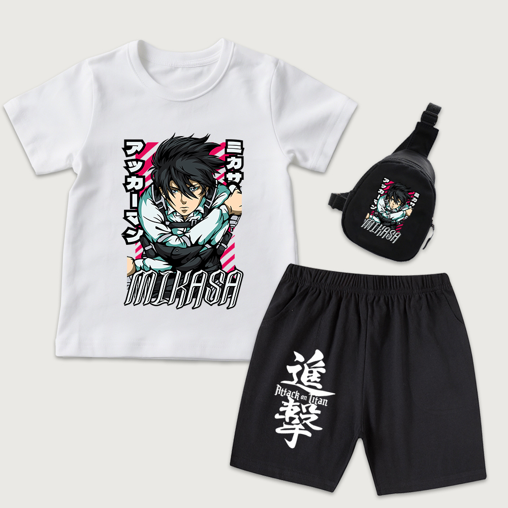 Aot Mikasa Anime Print Kids Co - Boyshort Underwear recension och pris