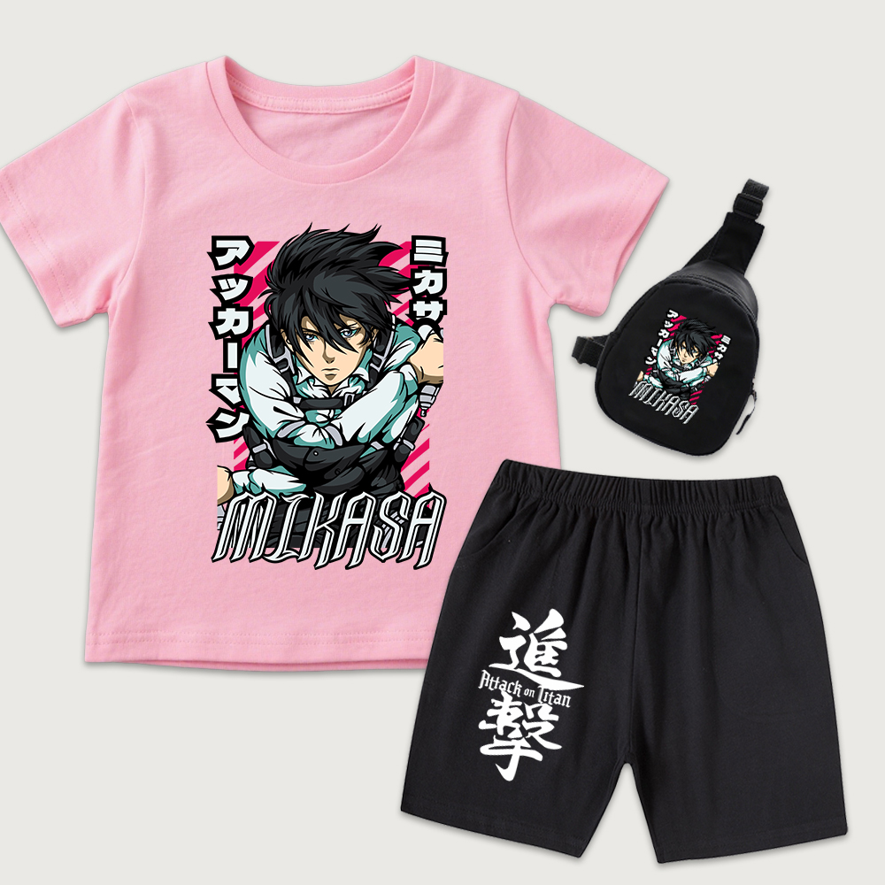 Aot Mikasa Anime Print Kids Co - Boyshort Underwear recension och pris
