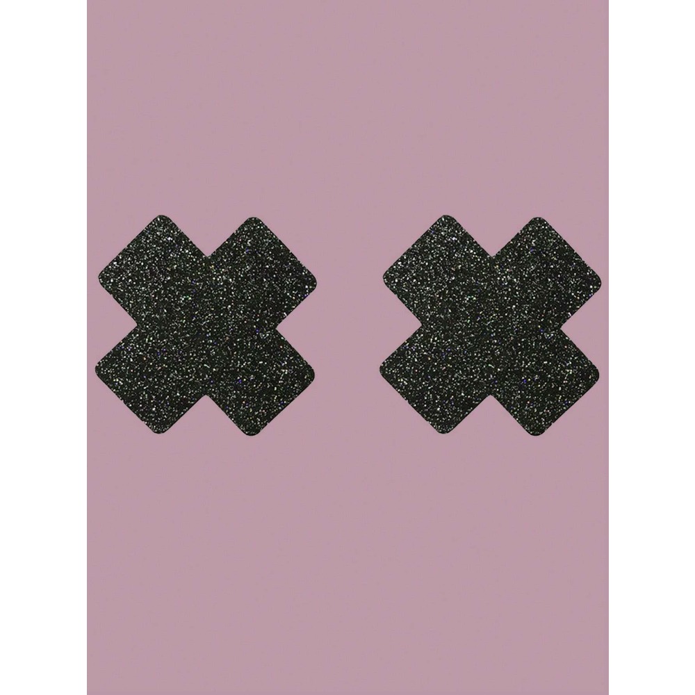 8pcs Glitter Cross Nipple Past - Nipple Cover Pasties recension och pris