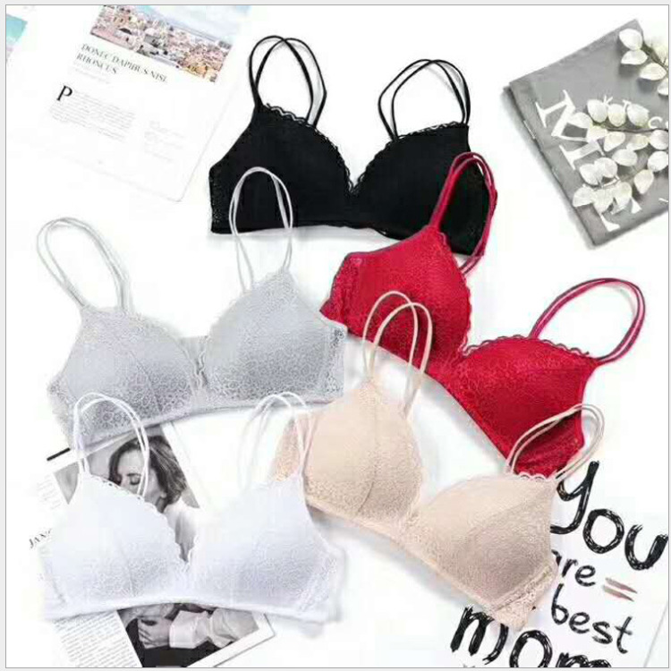 Women Bralette French Style La - Bralette Wireless Soft recension och pris