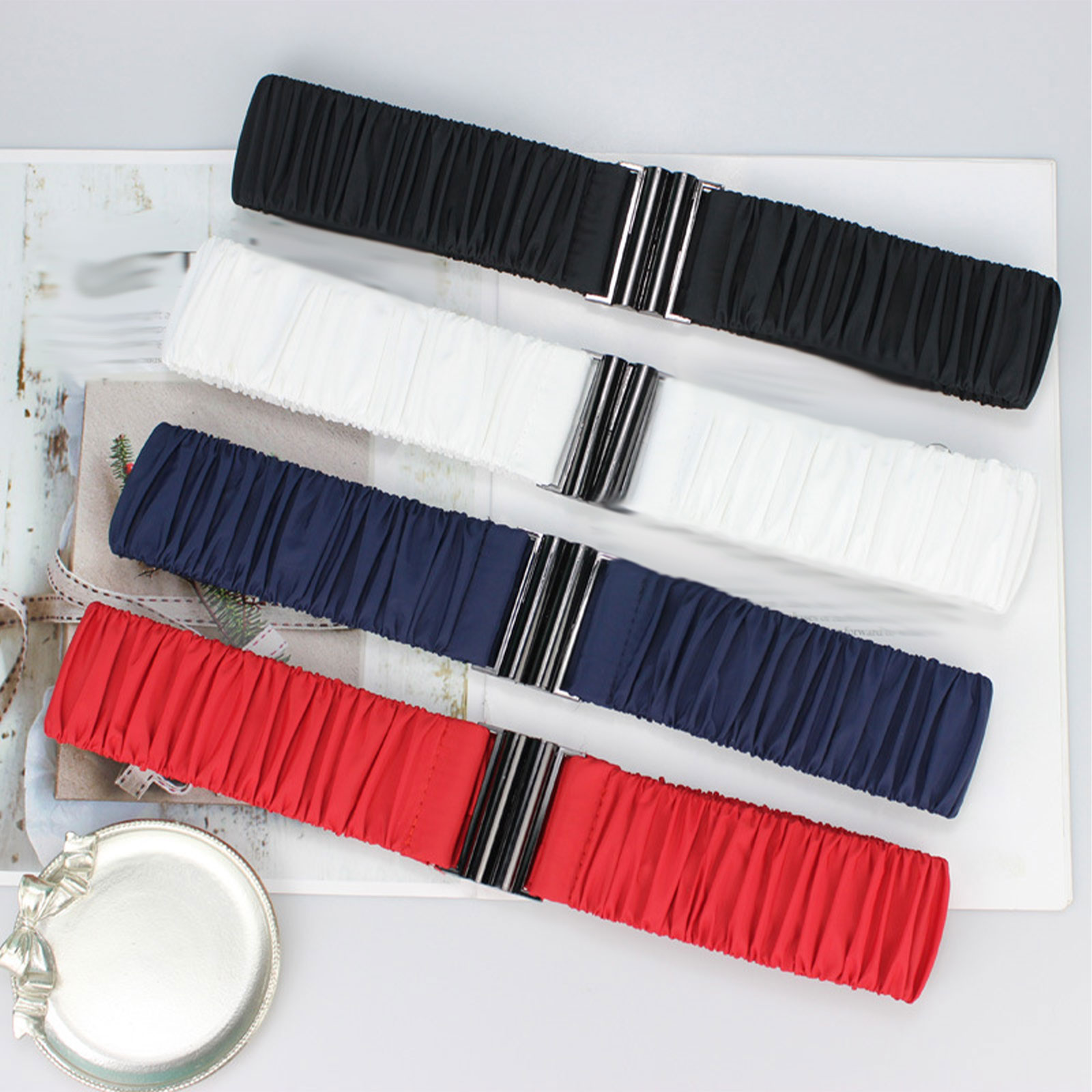 Fashion Elastic Waist Belt Adj - Corset Waist Cinch recension och pris