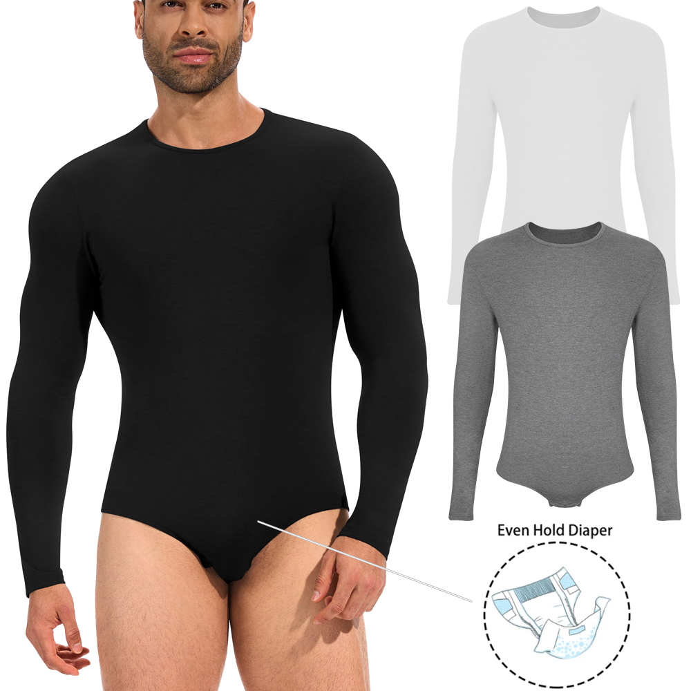 Mens Long Sleeve Bodysuit Full - Shapewear Bodysuit Firm recension och pris