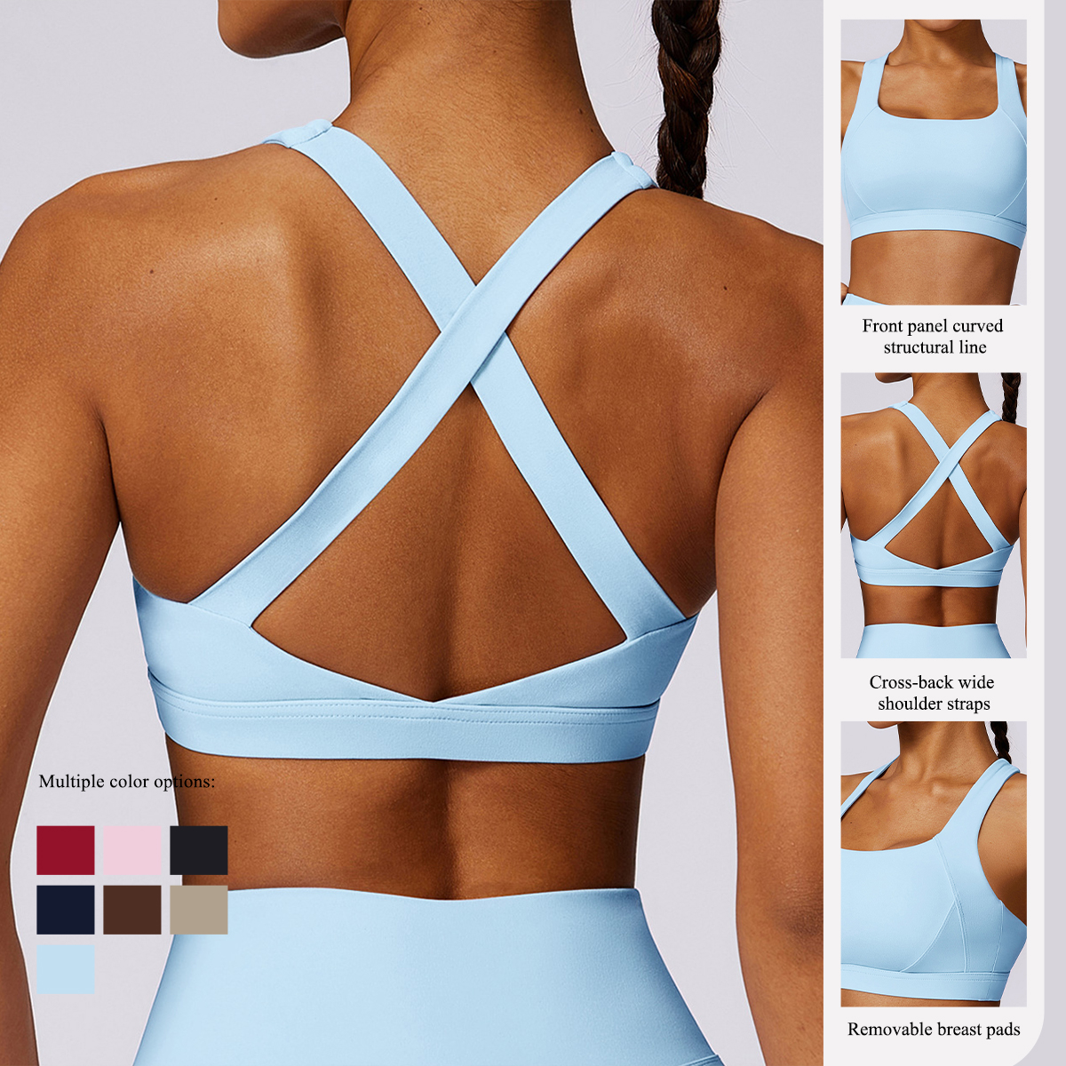 New Summer Women's Shockproof  - Push Up Bra Padded recension och pris
