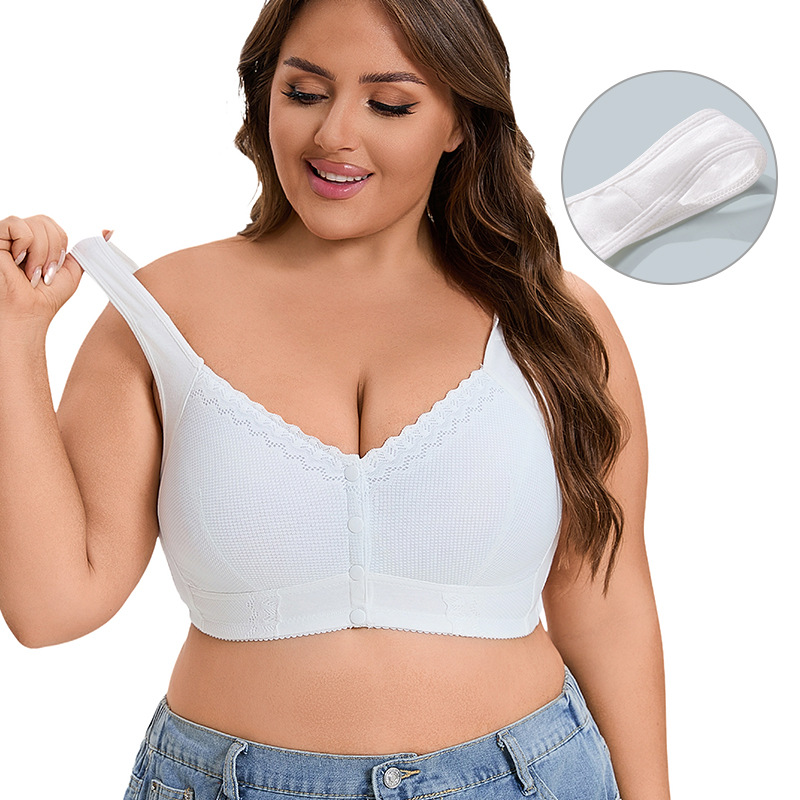 New Arrival Plus Size Bra 36-5 - Bralette Wireless Soft recension och pris